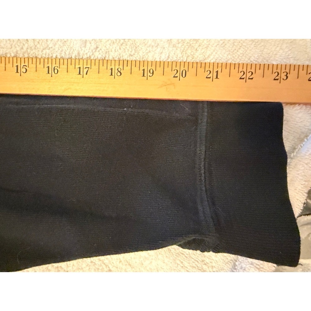Polo Ralph Lauren Estate Rib Mens XL Black Quarter Zip Pullover Sweater - Picture 9 of 11